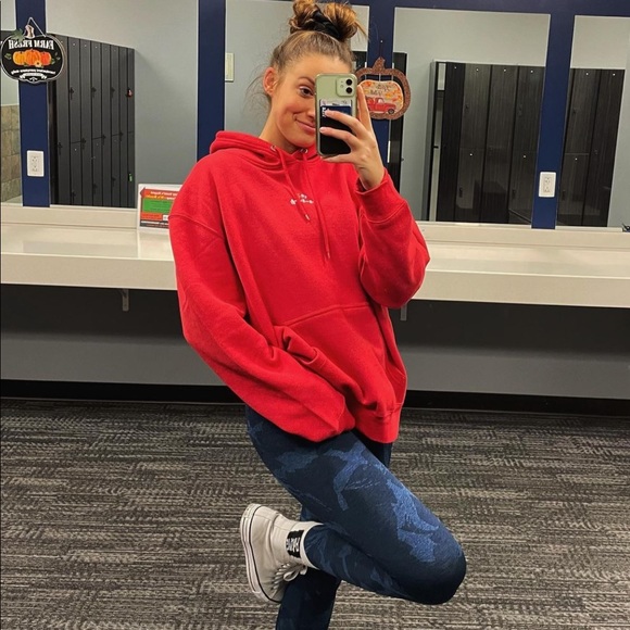 Muscle Hoodies Tops - 🎉HP🎉Muscle Hoodies Fueled by Christmas Cookies red hoodie